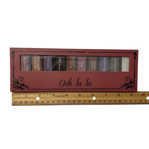 City Color Ooh La La Eyeshadow Palette 10 Colors New Sealed Makeup - Picture 4 of 7