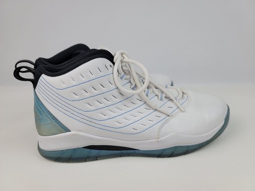 Nike Air Jordan Velocity White / Legend Blue Size 7Y Boys VG condition - Picture 9 of 11
