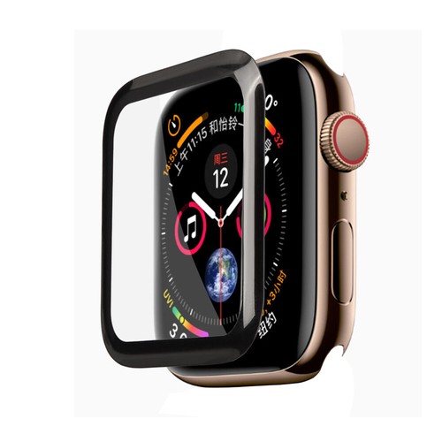 Protector de pantalla completa de vidrio templado 3D para Apple Watch iWatch Series 6/5/4 40/44 mm - Imagen 14 de 17