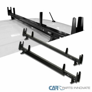 For 10 19 Nv200 13 19 Transit Roof Rack Cross Bars Cargo Carrier Ladder 2pc Van Ebay