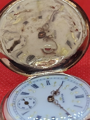 SELTENE Jaccards 1898 Elgin SOLID 14K Jagd Taschenuhr, Gr 173; Keeping Ex Time! - Bild 4 von 21