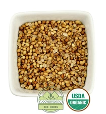 Organic Coriander Seed, Whole (Coriandrum sativum)