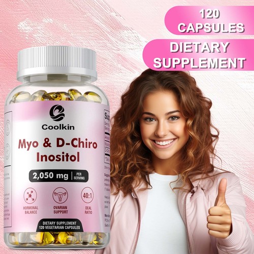 Myo & D-Chiro Inositol - Frauengesundheit, Hormonhaushalt & Eierstockunterstützung für Frauen - Bild 8 von 13