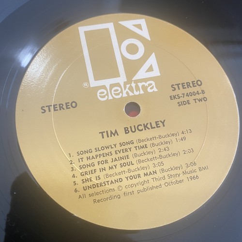 TIM BUCKLEY Tim Buckley ORIGINAL 1966 Vinyl Lp Record ALBUM - Picture 7 of 8