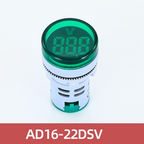 5Pcs LED Digital Display Voltage Current Indicator Round AD16-22VMS Signal Light - Picture 12 of 25