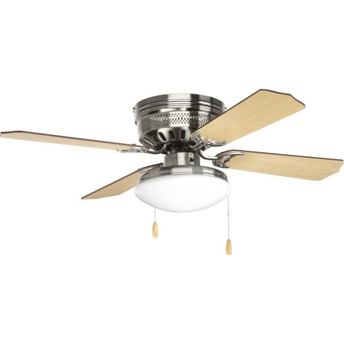 Progress Lighting Ceiling Fan 42" 4-Blade Indoor Brushed Nickel w/ Pull Chain - Picture 5 of 5