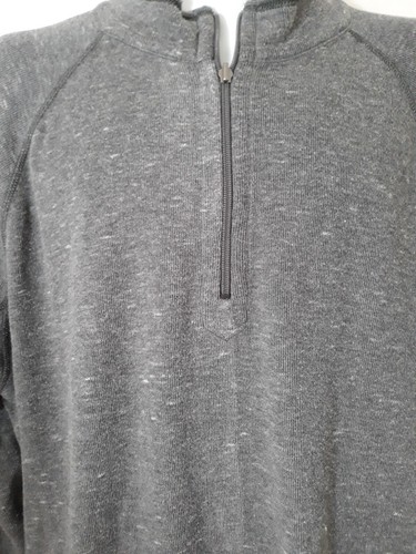 Tommy Bahama 1/2 Zip Sweater - Fully Reversible - Black/Light Grey - Size L** - Picture 8 of 13