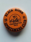 1981 BLACK RIVER Sportsman's Club Pinback Button Black River Falls, WI — photo 2