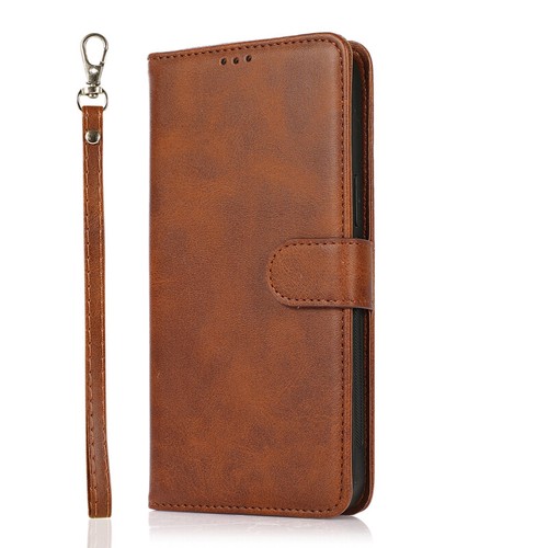 Removable Wallet Case Leather Flip Cover for iPhone 16e/15/14/13/12/11 XR SE 7 8 - Picture 3 of 38