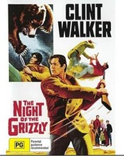 THE NIGHT OF THE GRIZZLY 1966 Clint Walker DVD - BRAND NEW USA Compatible 