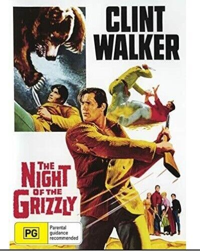 DIE NACHT DES GRIZZLY (1966) Clint Walker DVD - BRANDNEU (USA-KOMPATIBEL) - Bild 1 von 1