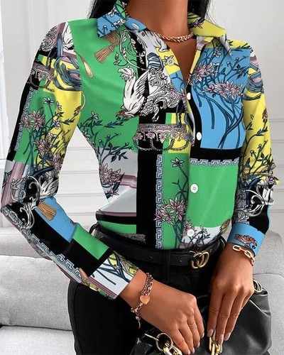 Blusas Elegante Para Mujer Camisa De Manga Larga Blanca Color Sólido Casual Lujo - Picture 25 of 28