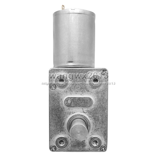 DC6V 12V 24V JGY370 Large Torque Turbo Worm Gear Motor with Metal Gearbox 8*25mm - Picture 7 of 8