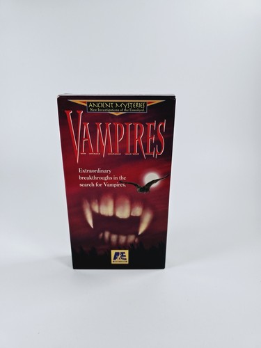 Ancient Mysteries - Vampires (VHS, 1994) New Investigations Of The Unsolved A&E - Imagen 2 de 5