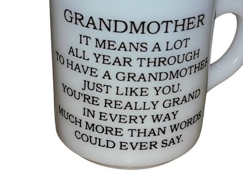 Juego de tazas de café vintage Hazel Atlas vaso de leche abuelo y abuela - Imagen 9 de 13