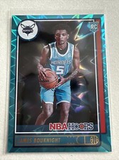 2021-22 Panini NBA Hoops - Rookies Teal Explosion #203 James Bouknight (RC)