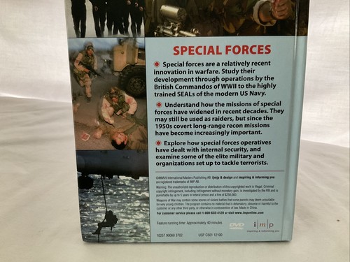 Weapons Of War Special Forces Documentary + Built in Book DVD Like New - Picture 5 of 8