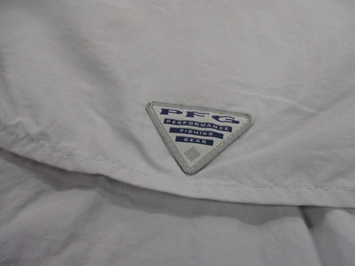 Columbia Shirt Adult 4XLT Gray PFG Fishing Bahama Omni Shade Performance Mens - Picture 11 of 12