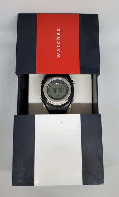 RARE Tommy Hilfiger Yellow T10112 Digital Watch Backlight Sport for sale online | eBay