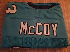 GERALD McCOY AUTOGRAPHED CAROLINA PANTHERS FOOTBALL XL JERSEY WITH BECKETT  COA!
