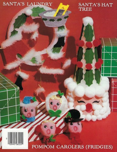 Aunt Shirley's Christmas Workshop VTG General Craft Patterns Book 33 Projects - 第 6/6 張圖片