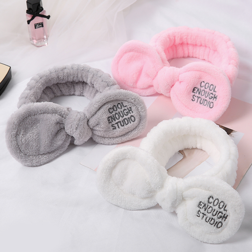 3 diadema de spa con arco de maquillaje facial diadema, diadema suave para ducha lavado de cara - Imagen 9 de 11