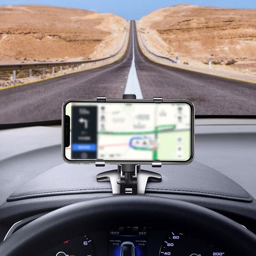 360° Clip On Dashboard Dash Mount Mobile In Car Phone Holder Stand Cradle BY - Picture 11 of 17