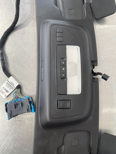 2015 Camaro SS LS3 Convertible Windshield Sun Visor Panel Dome Light and Wiring - Picture 3 of 9
