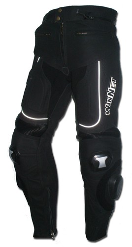 Pantaloni da moto per tuta in di pelle con protezioni saponette sliders 50  52 54 | eBay