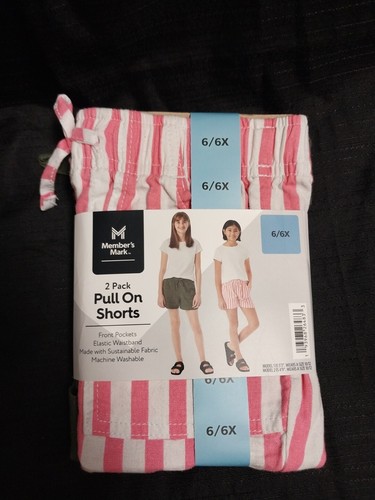 Member's Mark 2pk Pull On Shorts - Picture 1 of 3