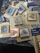 BOY SCOUTS belt official Equipment Misc Belt Loops 29 Mixed Lot