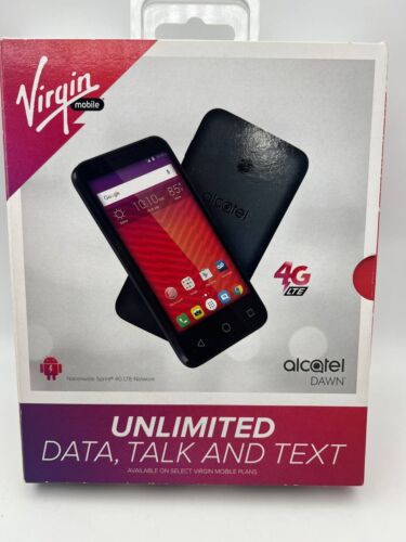 Alcatel Dawn 8GB 4G LTE Android Smartphone Locked Sprint 5MP Camera 4.5" Display - Picture 9 of 12