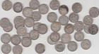 Coins Australia silver KGV & Edward 7th sixpence x 445 mixed condition