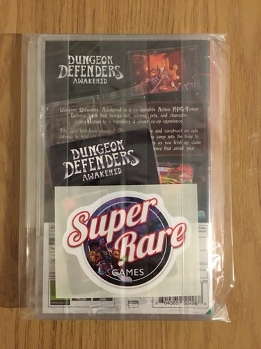 Dungeon Defenders Awakened ~ Super Rare Games #90 ~ Nintendo Switch ~ New Sealed - Picture 2 of 2