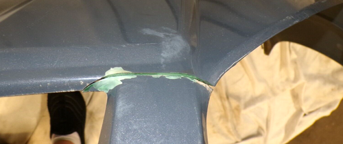 06 Yamaha Rhino YXR 660 Front Fender Hood 5UG-F1511-10-00 PARTS ONLY!! - Picture 20 of 24