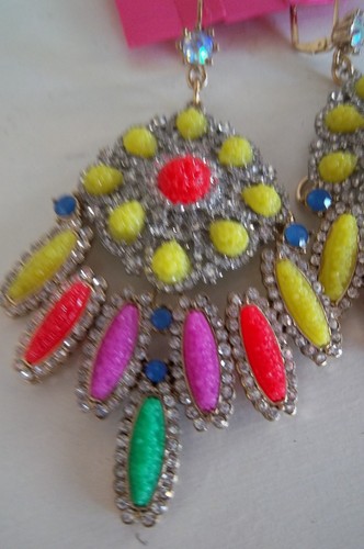 Pendientes llamativos Betsey Johnson Southwestern - Imagen 2 de 4