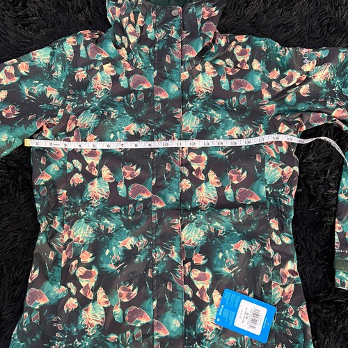 Columbia Splash ALittle Rain jacket Spruce Solarized Print RL0174-371 Women Sz S - Picture 8 of 12