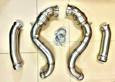 Downpipe Mercedes C63 AMG V8 W205 C205 Edelstahl Benz 70mm S 200 Zellen Rennkat