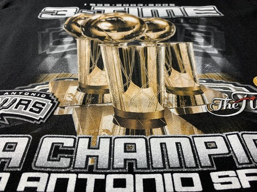 San Antonio, Spurs, Champions, Reebok, Duncan, Parker, Ginobili, Medium T-Shirt - Picture 3 of 8
