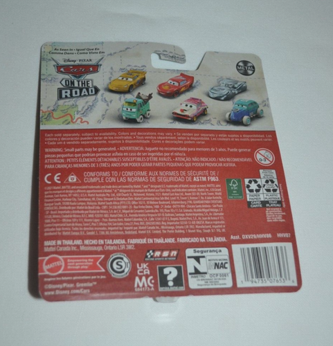 DISNEY PIXAR CARS 2022 ON THE ROAD - GREEBLES PINK CLOWN CAR - Bild 4 von 4