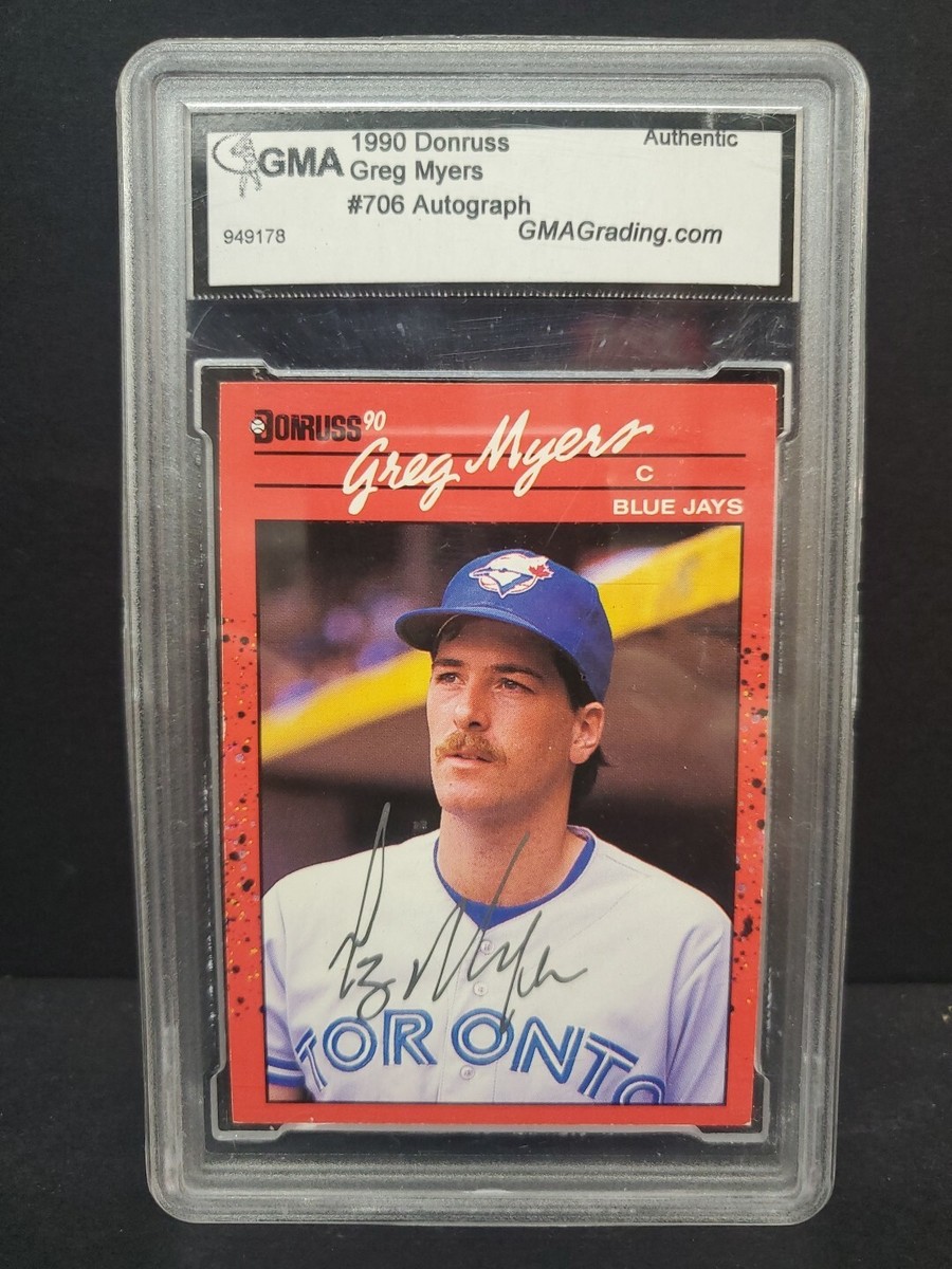 Greg Myers グレッグ・マイヤーズ ブルージェイズ　サイン球 Greg Myers グレッグ・マイヤーズ ブルージェイズ サイン球 Greg