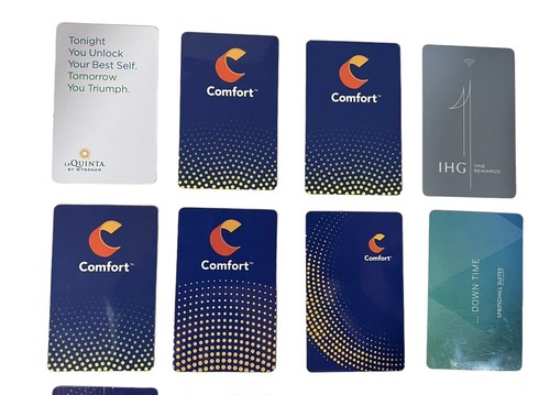 Hotelzimmer Karten Schlüssel Posten 24 verschiedene Auswahl Marriot IHG und mehr A3 - Bild 6 von 12