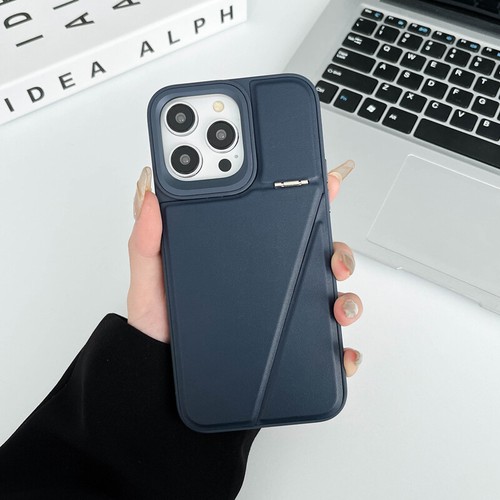 Shockproof For iPhone 15 14 13 12 Pro Max Case Cover Stand Holder Leather - Picture 9 of 12