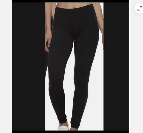 Felina DAMEN leichte weiche Everday Leggings ONE ONLY C2801 (SCHWARZ, S) neu ohne Etikett