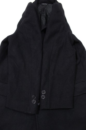 Versus Versace 90S Wool Nylon Overcoat Vintage - Picture 6 of 10