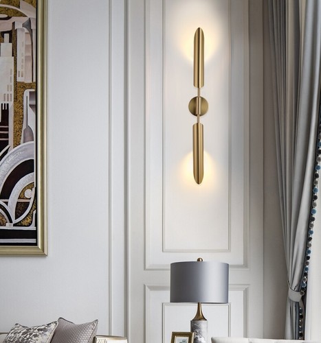 Modern Metal Wall Light Living Room Dining Room Bedroom Lighting Art Wall Lamp - Picture 8 of 14