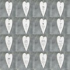 East Of India Porcelain Wobbly Heart Plaque Life Family Home Memories Thank You