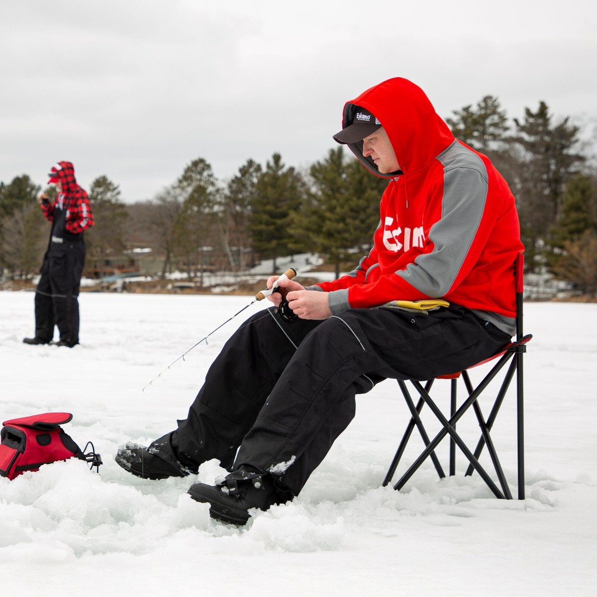 69813 New Eskimo Portable Seating Ice Fishing Shelter Ice Fisherman Chair