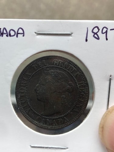 Kanada 1897 große Cent Münze