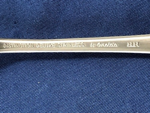 Set (s) of 6 Salad Forks COLONIAL ARTISTRY Stainless by Oneida Distinction - Picture 3 of 4